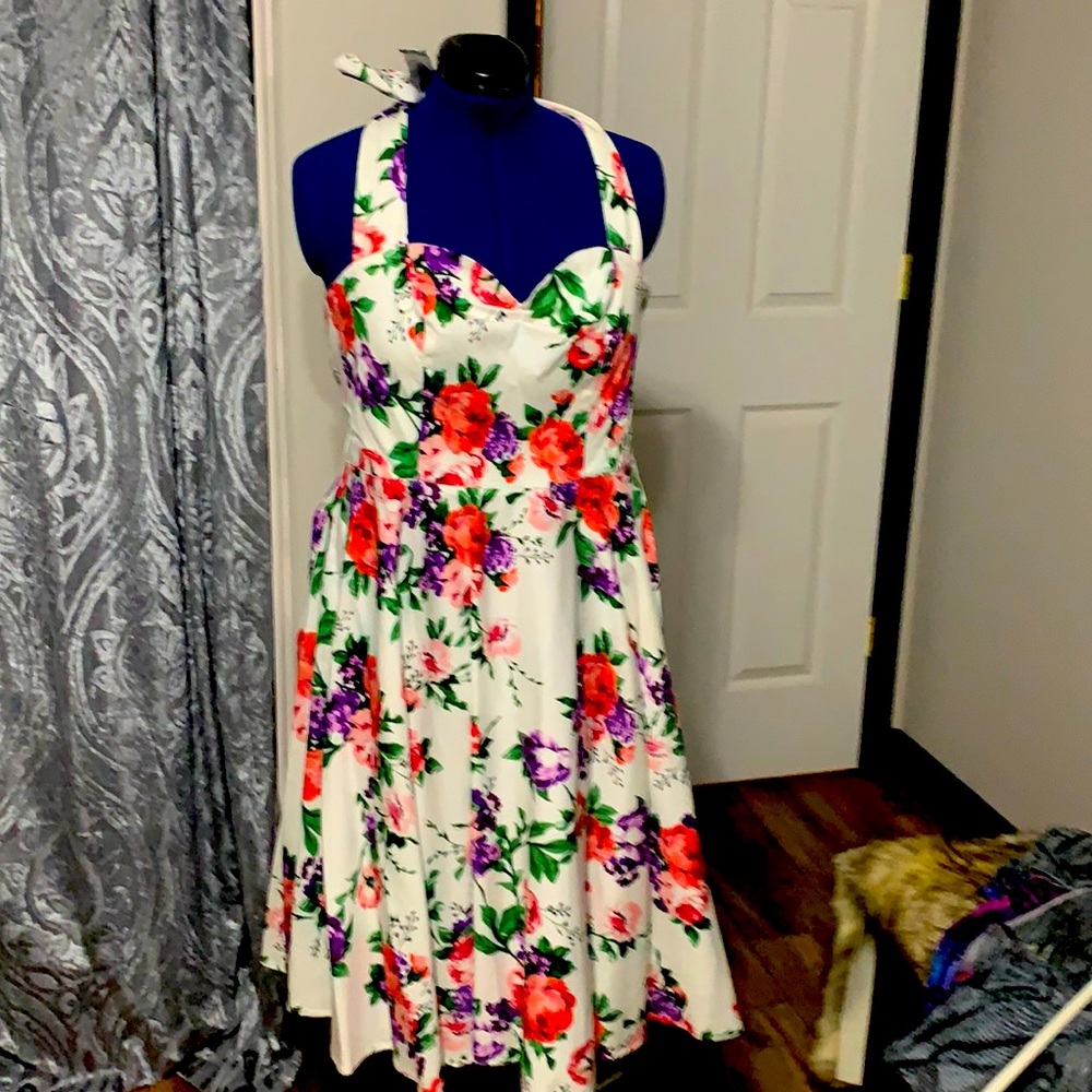 Grace Karin rockabilly halter dress